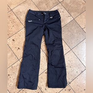 Marker Black Winter Pants with Branded Fabric Tag